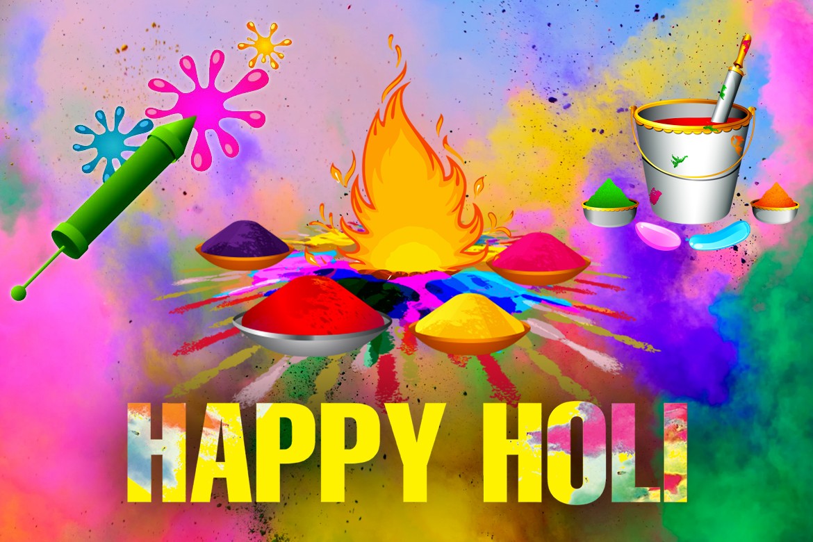 Celebrate Happy Holi Festival of Vibrant Colors - Happy Holi 2023