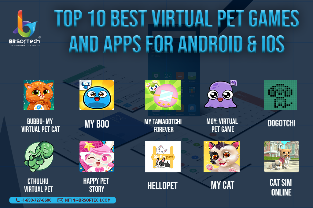 Moy - Virtual Pet Game, Software