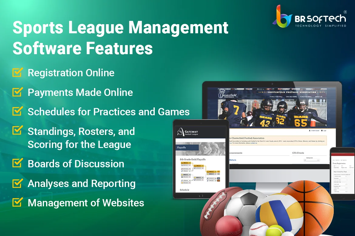 Sports League Management Software Features