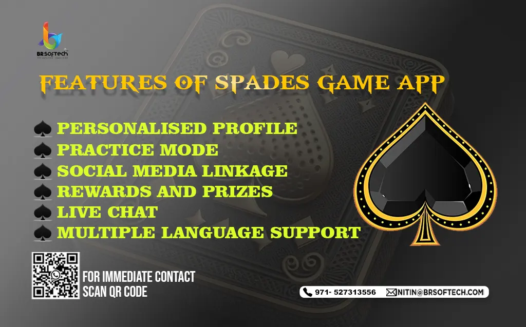 Features of Spades Game App