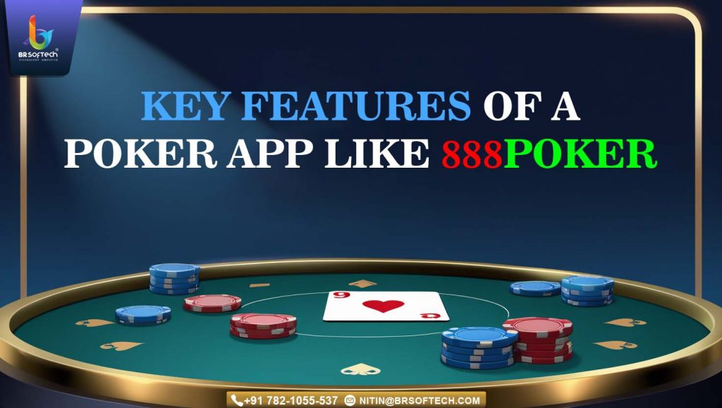 Key Features of a Poker App Like 888Poker